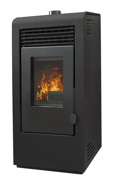 Estufa de pellet ECO COMO 9,9 Kw negro